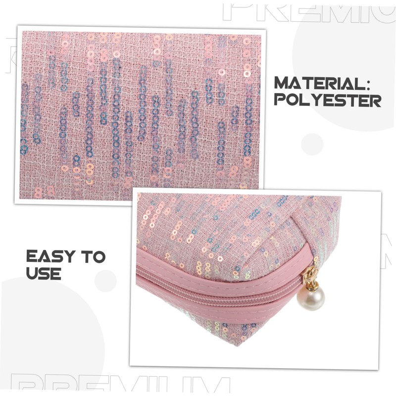 CHILDWEET Cute Portable Travel Makeup Bag for Women Versatile Toiletry