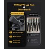 MIKKUPPA 20pcs M12x1.5 Wheel Spike Lug Nuts, M12x1.5 Lug Nut,