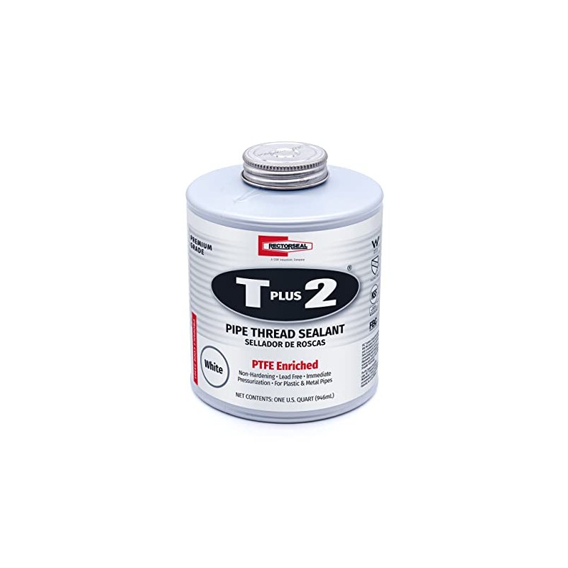 Rectorseal 23391 Quart Brush Top T Plus 2 Pipe Thread