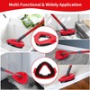Gelapa Spin Mop Scrub Brush, Spin Mop Head Refill Compatible