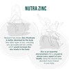 NUTRA ZINC Complex - 45mg Elemental Zinc| 60 Tablets| Contains