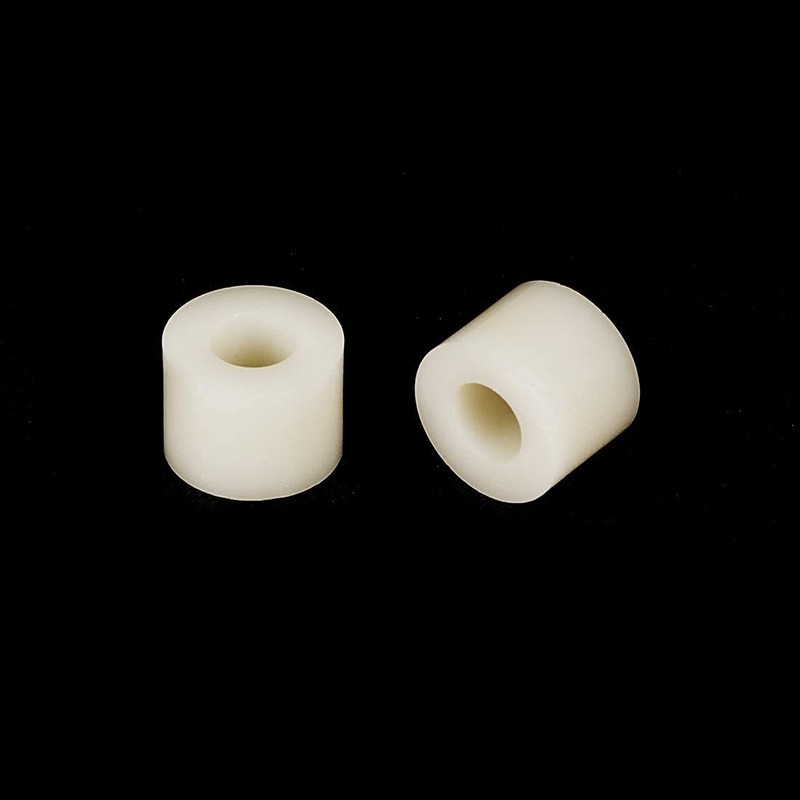100pcs ABS Round Spacers Washers OD 15mm, ID 5mm, Height