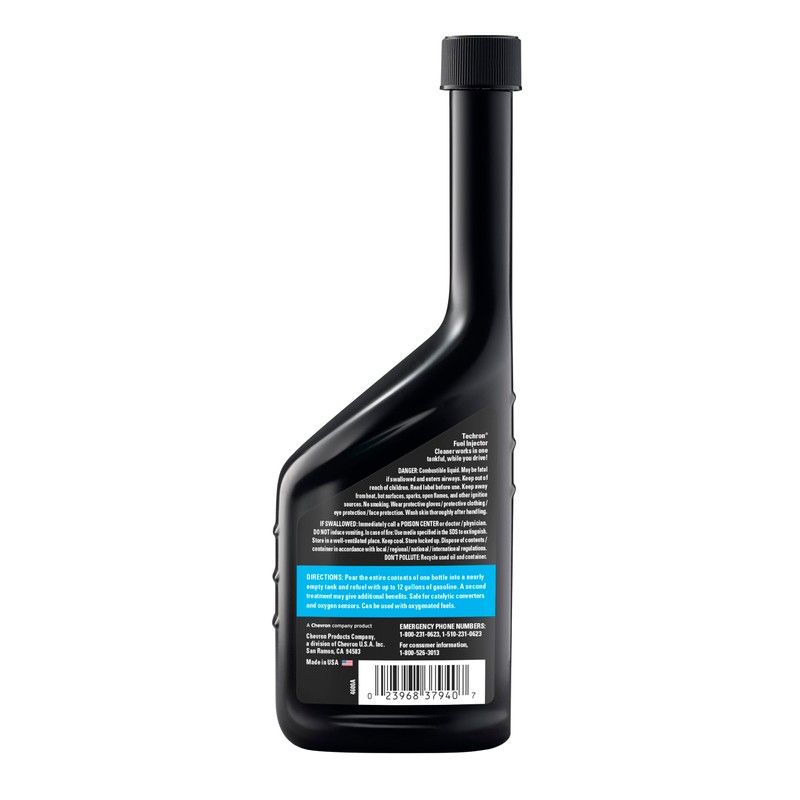 Chevron Techron Fuel Injection Cleaner, 12 oz., Pack of 6