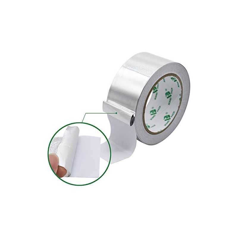 BOMEI PACK Aluminum Foil Tape Multi-Purpose, 2.4 Mil x 48mm