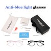 FEIYOLD Blue Light Blocking Glasses Women/Men for Computer Use, Lightweight