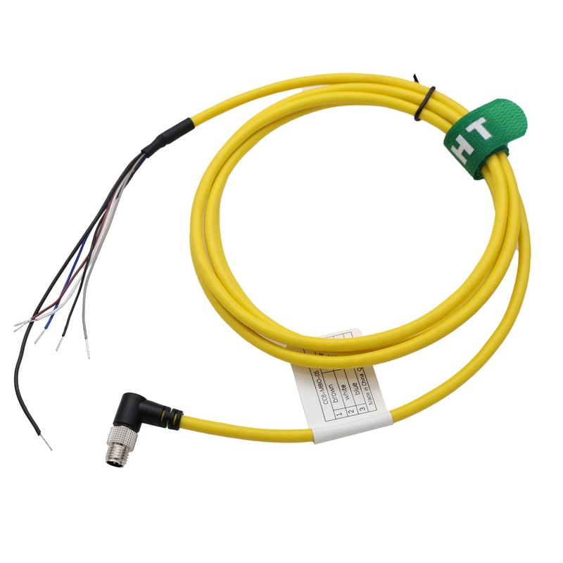 HangTon M8 2m 5 Pin Connector Cable for Cognex in