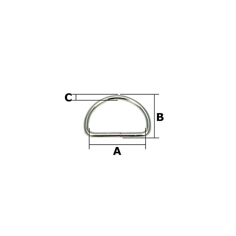 Ichinen Access Family Tool 56404 D-Ring (Wire Diameter 0.08 inch