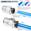 TAILONZ PNEUMATIC Male Straight 1/4 Inch Tube OD x 1/4