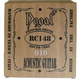 Dogal® RC148H Acoustic Guitar Set Phosphor Bronze Strings for Acoustic Guitar Phosphor Bronze Round Core 010/047