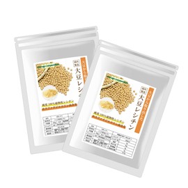 Soy Lecithin, Granules, Emulsifier, 17.6 oz (500 g) x 2, Made in Japan, Vegetable Lecithin, 100% Purity, Food Additive, Soy-derived Food, Powder, Measuring Spoon Included