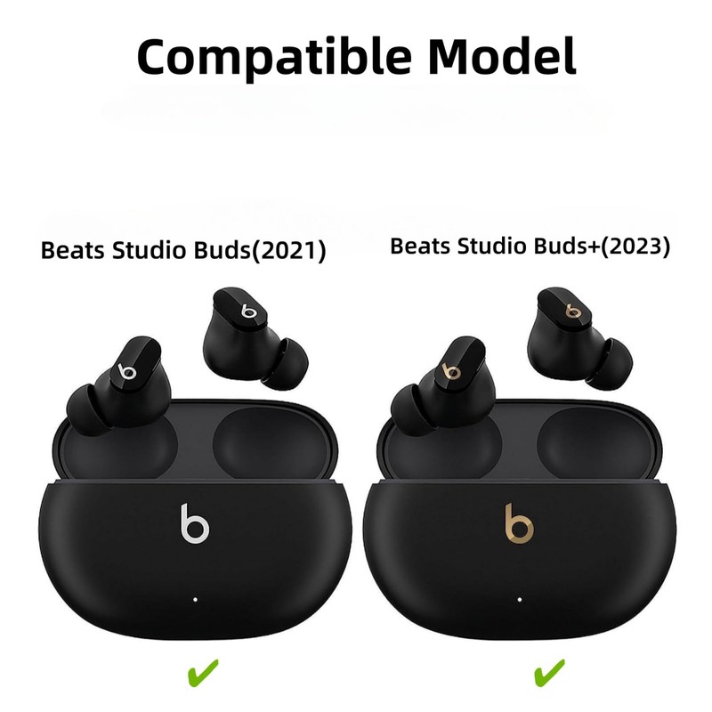 TSVSXS Silicone Case Compatible with Beats Studio Buds Plus/Studio Buds