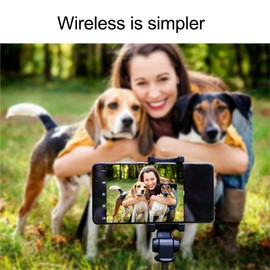 Bluetooth Selfie Remote Control for Mobile Phones - Selfie Ring (Black)