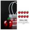 HEMOTON 8PCS Plastic Bobbing Apples Filled Bobbing Apple Containers Toy