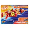 Nerf Loadout FlareFusion Blaster, 3 Interchangeable Attachment Accessories, 18 Nerf