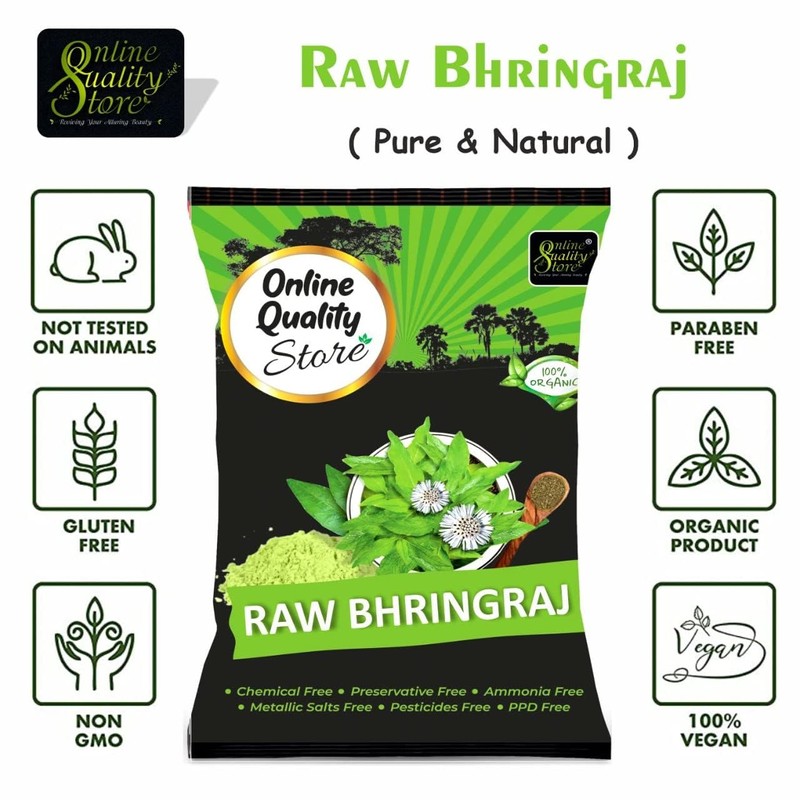 Online Quality Store raw bringaraj/bringraj dry leaves/Bhringraj Leaves/Bhangra - Eclipta