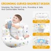 Inflatable Baby Seat for 3-36 Months, Portable Blow Up Baby
