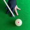 Vefungyan 20 Set Billiard Cues Tips Replacement: 20pcs 13mm White