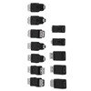 Watris Veiyi 12PCS USB OTG Adapter, Multiple USB2.0 Male to