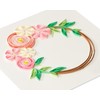 Papyrus Premium Blank Quilling Card (Floral Wreath)