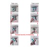 CHERRY GLOBAL Quick Release Round Stainless Steel Laundry Drying Rack