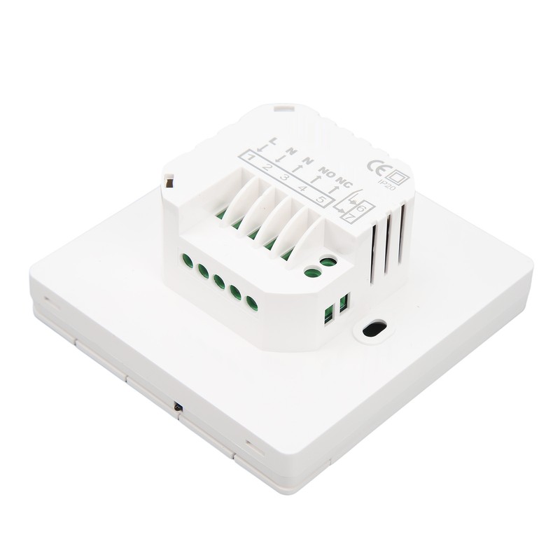 Floor Heating Thermostat LCD Display Touch Control Intelligent Timing Programmable