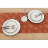 PurpleEssences Rust Jacquard Fall Table Runner Collection, 14x72-in Autumn Table
