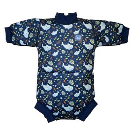 Splash About Happy Nappy Wetsuit, Shark Reef, 12-24 Months