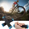 Bike Handlebar Grips, Bicycle Handlebar Grips with 2 Stretchy Aluminium