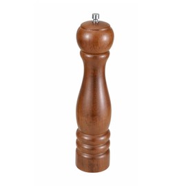 Winco Wood Pepper Mill, 10 inch Height -- 1 each.