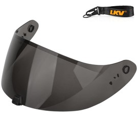 LKV R420 Helmet Visor Replacement Face Shield Clear Anti Scratch Tinted UV Protection