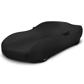 CarsCover Custom Fit C6 2005-2013 Chevy Corvette Car Cover for Blackshield Cashmere-Look