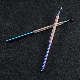 Stainless Steel Triangle Nail Polish UV Gel Removal Stick Rod Cuticle Pusher Manicure Tool Cuticle Pushers Cuticle Tools Tools and Accessories