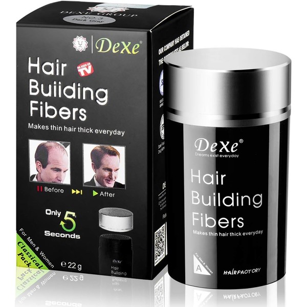 Hair Building Fibres Colour Powder Instant Thickening of Thin Hair