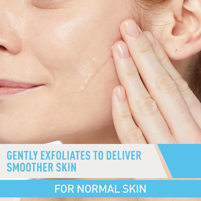 CeraVe Renewing Salicylic Acid Cleanser, Formulated With Hyaluronic Acid, Niacinamide,