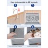 Over the Door Organizer, Heavy Duty Hanging Door Organizer with