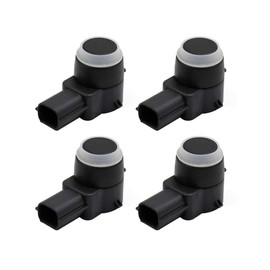 MOCW 4PCS Bumper Reverse Backup Parking Sensor 20908127 25961317 for Chevy Silverado 1500 2500 3500 GMC Sierra- Black