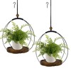 hismocal Hanging Planter for Indoor Plants, Plant Hanger with Sturdy