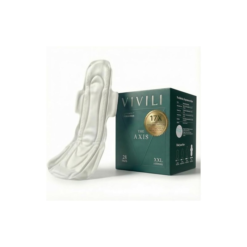 Compresas posparto y nocturnas con pH 4.5 (XXL 42 cm)