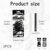 12 Pcs Graphite Sticks, Square Compressed Charcoal Sticks, Soft Willow