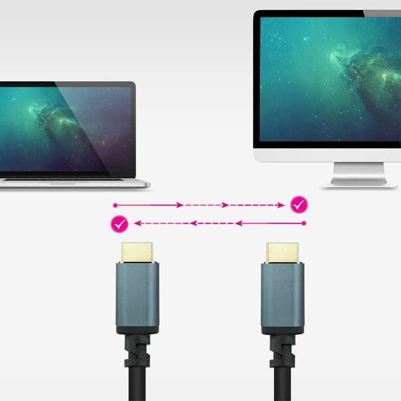 PRENDELUZ HDMI 2.1 Cable Black 10m, 8K 60Hz AM/AM, up