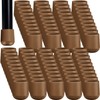 Jetec 144 Pieces 7/8 Inch Folding Chair Leg Caps Heavy