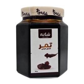 Shana Honey Date Molasses Egyptian Halal Pure Natural Black Strap Blackstrap Syrup Dates Deps Sugar Premium Egypt Arab Non Gmo Kosher (1 Pack = 12.35 oz / 350 gm) شانه عسل دبس تمر