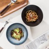 Jusalpha Ceramic Ramen Bowl Set, 7 Inch Asian Noodle Soup