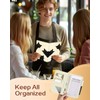 Slohif Server Book for Waitress Cute Serving Books with Zipper