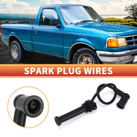 ACROPIX Car Spark Plug Coil Wires Ignition Coil Harness Cable Fit for Ford for Ranger L4 2.3L 2001-2007 - Pack of 4