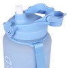 Blue Plastic Bottle with Mouthpiece 2.3 Litre