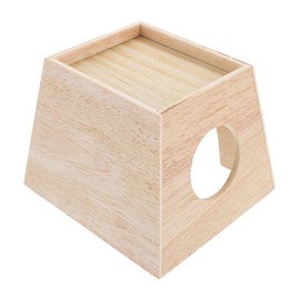 SUPVOX Chicken Wooden for Small Pets Cozy Hamster Hideout Design Lightweight and Portable for Indoor Use and Pet Entertainment