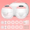 Breast Pump, Maypott Portable Electric Hands Free Wearable Breastfeeding Pumps,