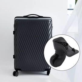 Mxfans 4 PCS Suitcase Luggage Replacement Caster Mute Wheel 3.74" W041-2-L Right