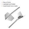 uxcell Inside and Corner Trowels 2.7 Inch Stainless Steel Drywall